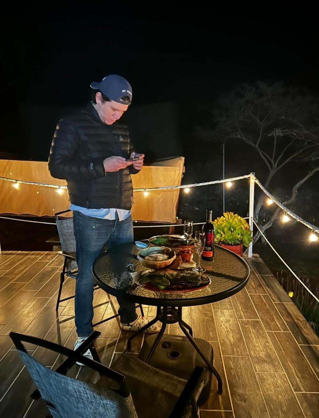 Отель El Gato Glamping Con Vista A Prismas Basalticos Уаска-де-Окампо Экстерьер фото