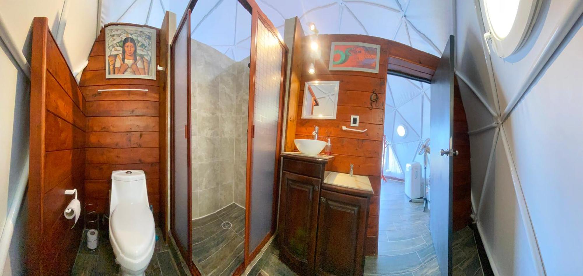 Отель El Gato Glamping Con Vista A Prismas Basalticos Уаска-де-Окампо Экстерьер фото