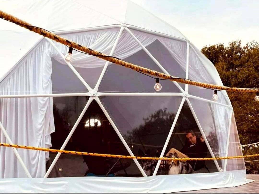 Отель El Gato Glamping Con Vista A Prismas Basalticos Уаска-де-Окампо Экстерьер фото