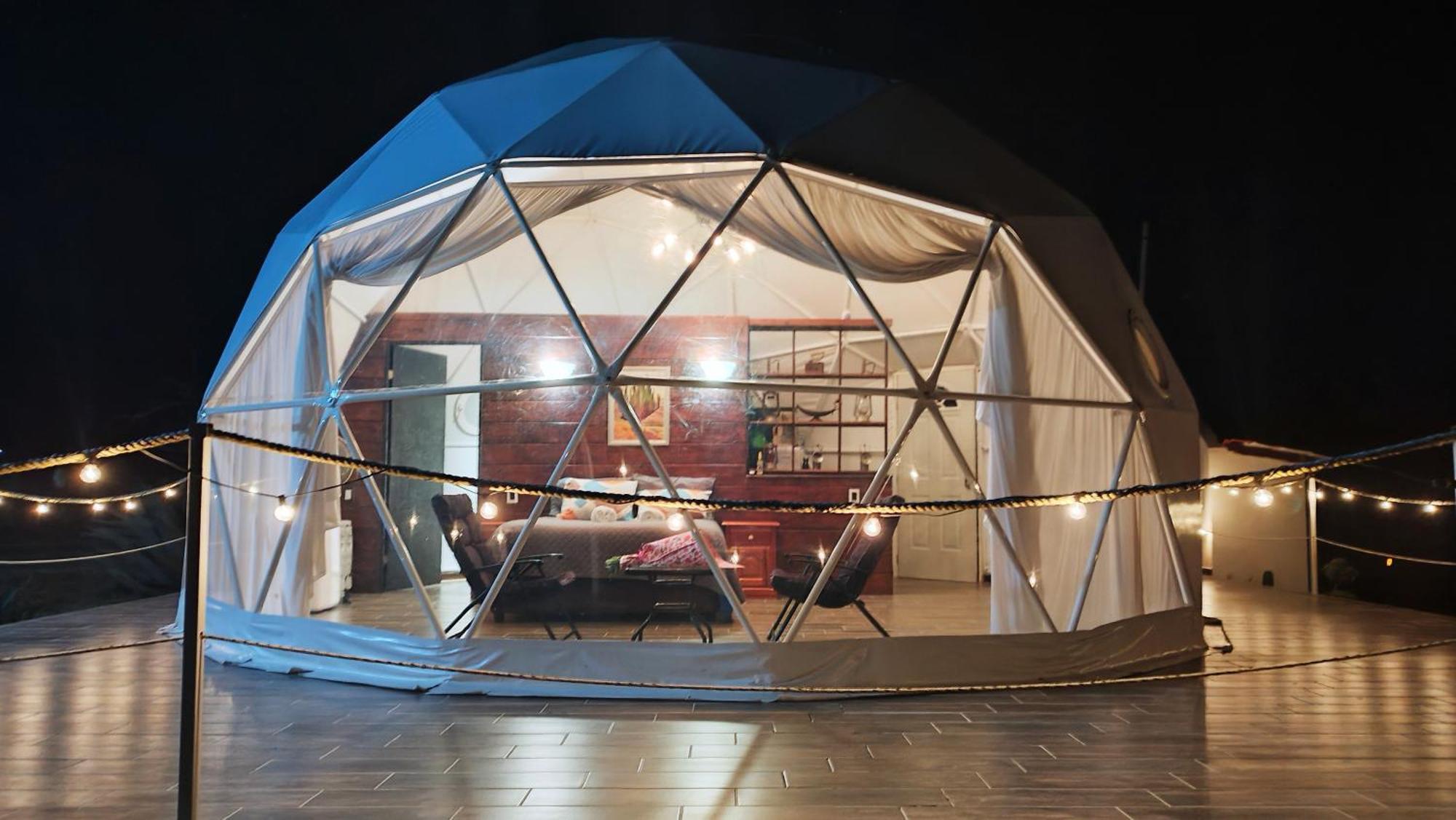 Отель El Gato Glamping Con Vista A Prismas Basalticos Уаска-де-Окампо Экстерьер фото