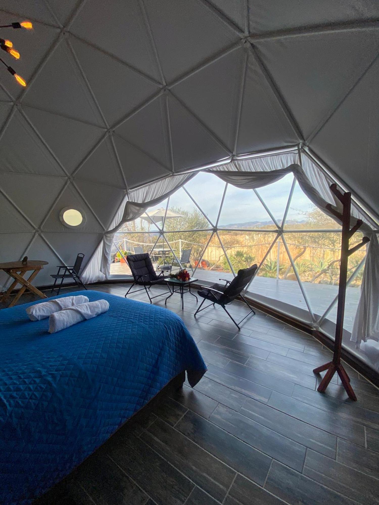 Отель El Gato Glamping Con Vista A Prismas Basalticos Уаска-де-Окампо Экстерьер фото