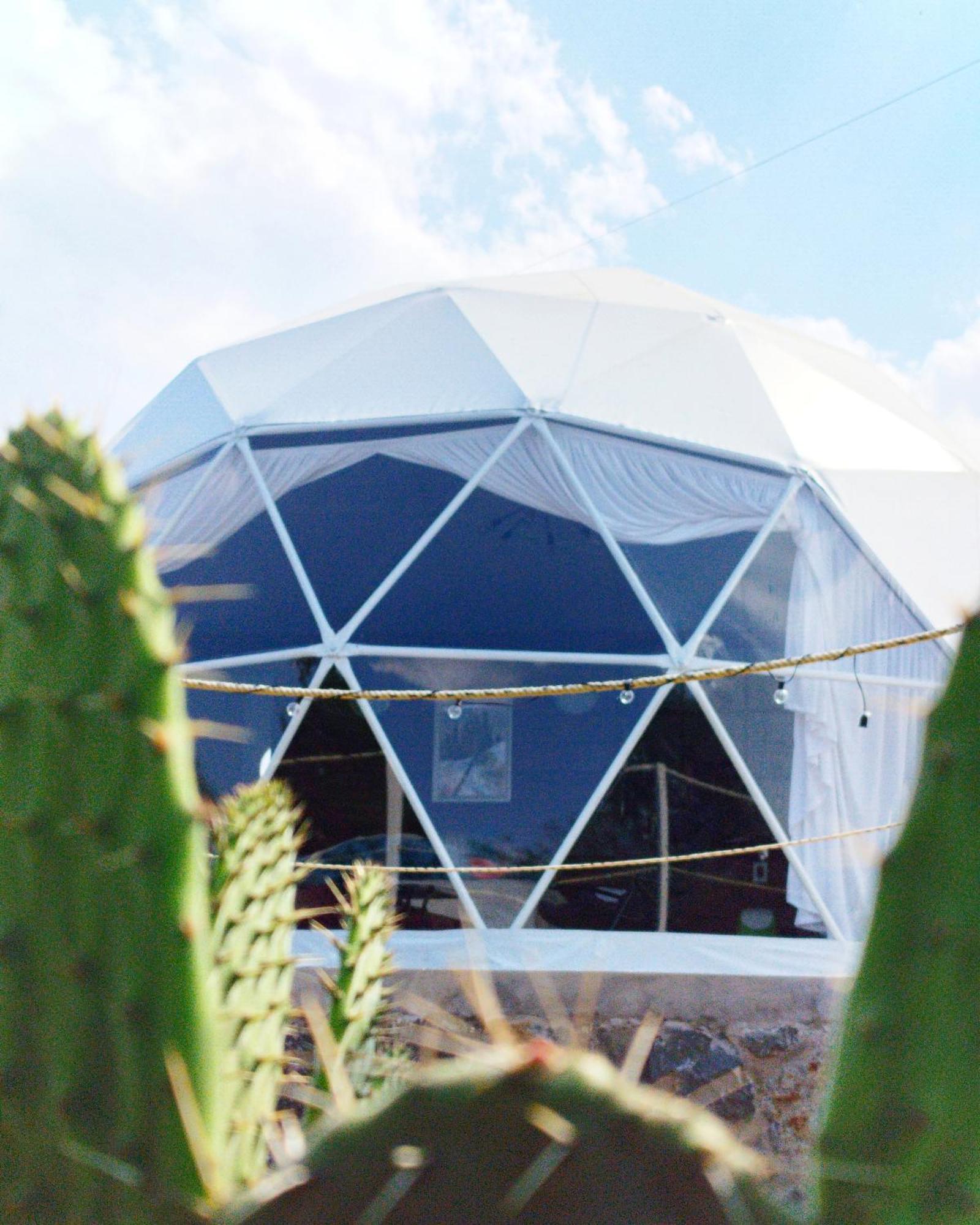 Отель El Gato Glamping Con Vista A Prismas Basalticos Уаска-де-Окампо Экстерьер фото